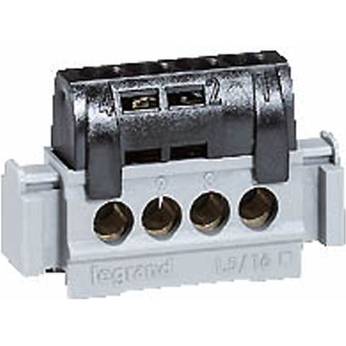 Legrand LEG99682 Prise haut parleur pour C/âble jusqu/à 4 mm/² 1 module /à composer Mosaic