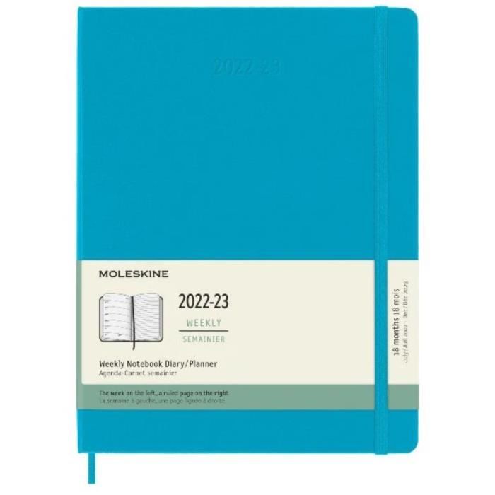 MOLESKINE Calendrier agenda semainier 2022/2023 Cdiscount BeauxArts