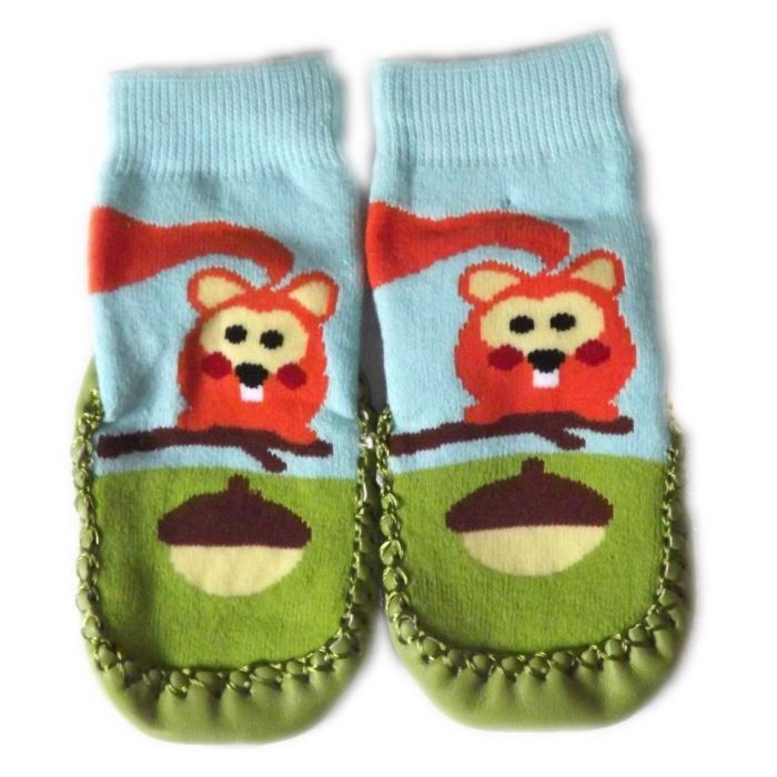 chausson fourre bebe garcon