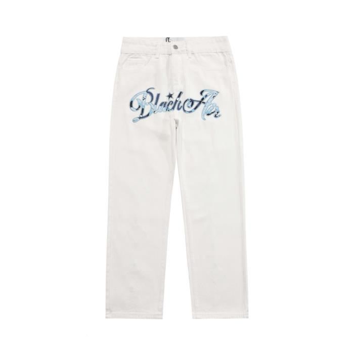 Jeans da uomo Hip Hop Streetwear Y2k Pantaloni cargo Jeans Baggy Pant Baggy Pants Pantaloni larghi Taglio Minus Two Pantaloni da jogging stampati Hip