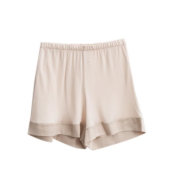 Short D'Été En Soie Glacée Pour Femme - Short Sport Extensible Léger Et Respirant Yoga Course Gym