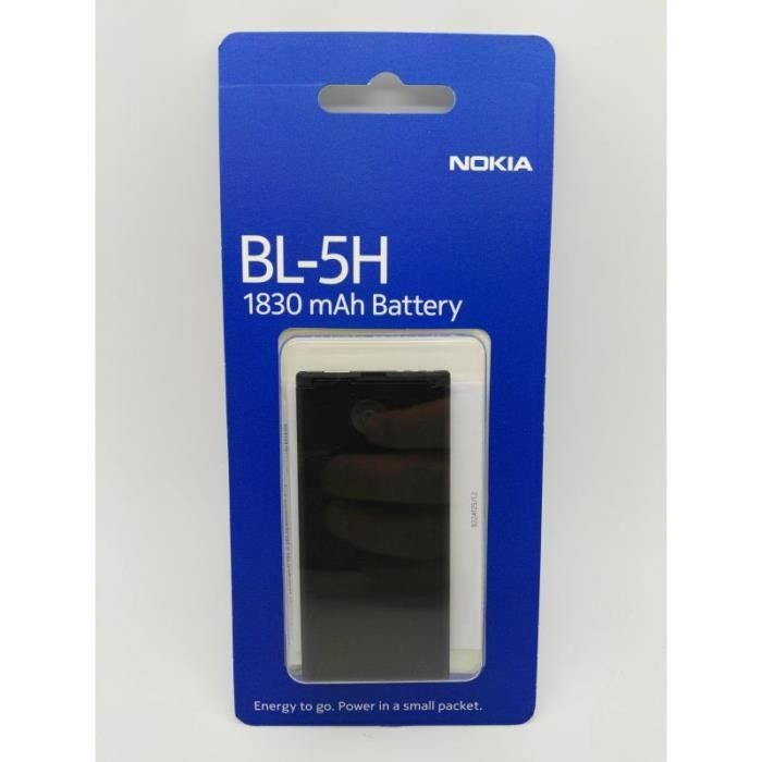 Batterie Nokia sous blister BL 5H 1830mAh