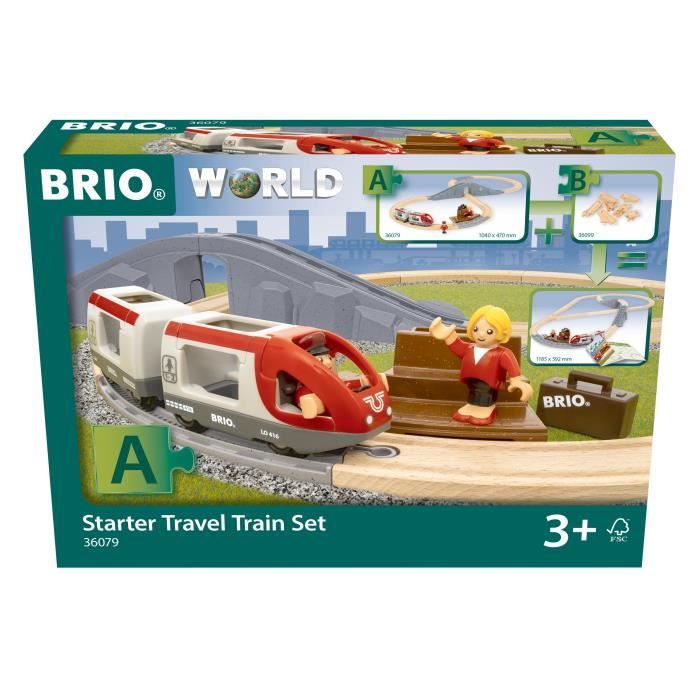 Coffret de démarrage circuit de train Pack A Brio - vue 2