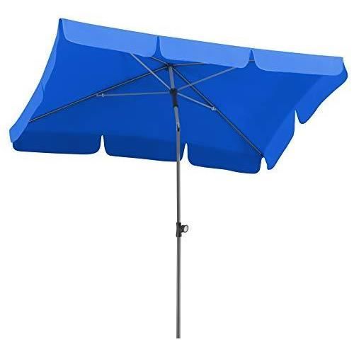 Parasol - SCHNEIDER - Locarno - rectangulaire - 180 x 120 cm - bleu royal