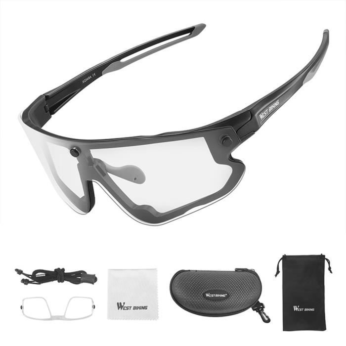 Surlunettes De Soleil Photochromiques KAPVOE - Compatibles Sur Lunettes De Vue, Verres PC, Protection UV400, Monture TR90 Légère