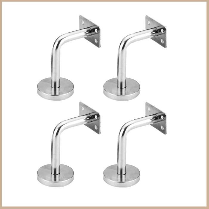 Sourcing Map Lot De 2 Supports Tuyau Mural Acier Inoxydable 304 Pour Tuyau 32-34 Mm - Fixation Plafond