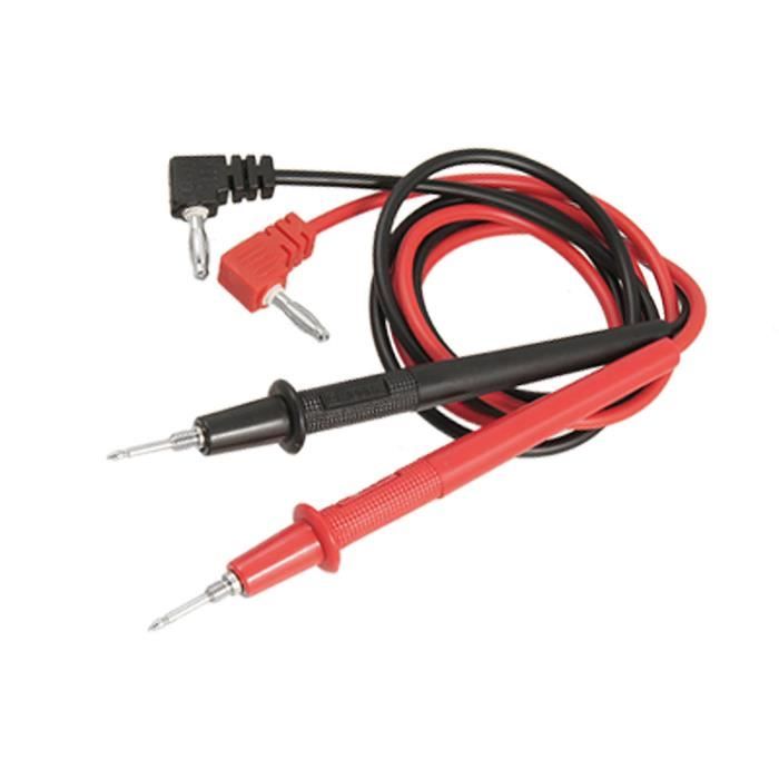 Multimetre Numerique 1000V Fiche banane tete de fil de sonde de test 89cm R WOVELOT WOVELOT