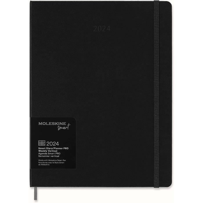 Agenda Hebdomadaire Smart Pro 12 Mois 2024, Smart Pro Planner, Agenda