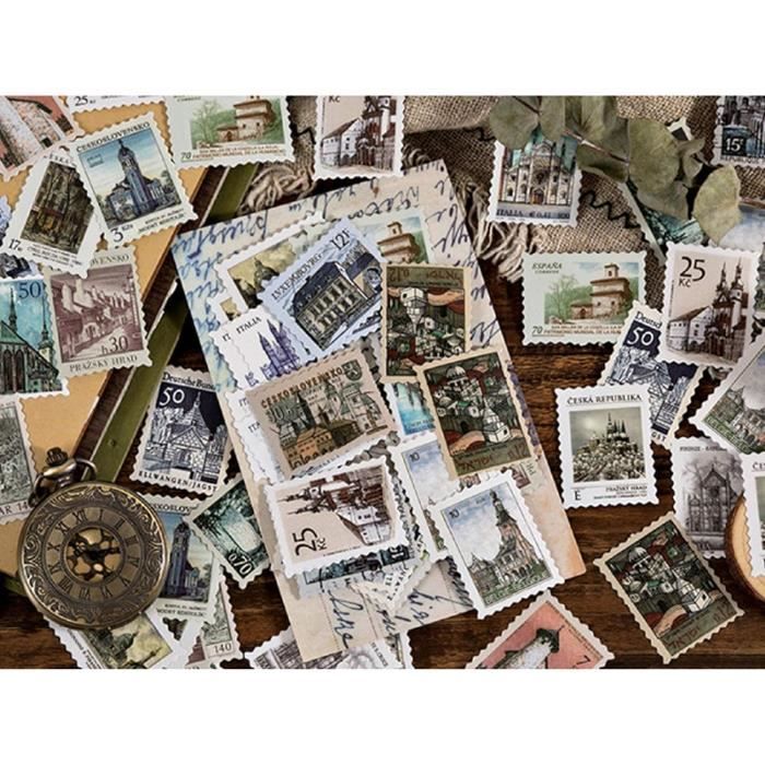 Autocollant Papillon Scrapbooking Vintage Stickers pet Transparent Papillons Decoration Colorés pour Scrapbook Bullet Journal DIY Papeterie