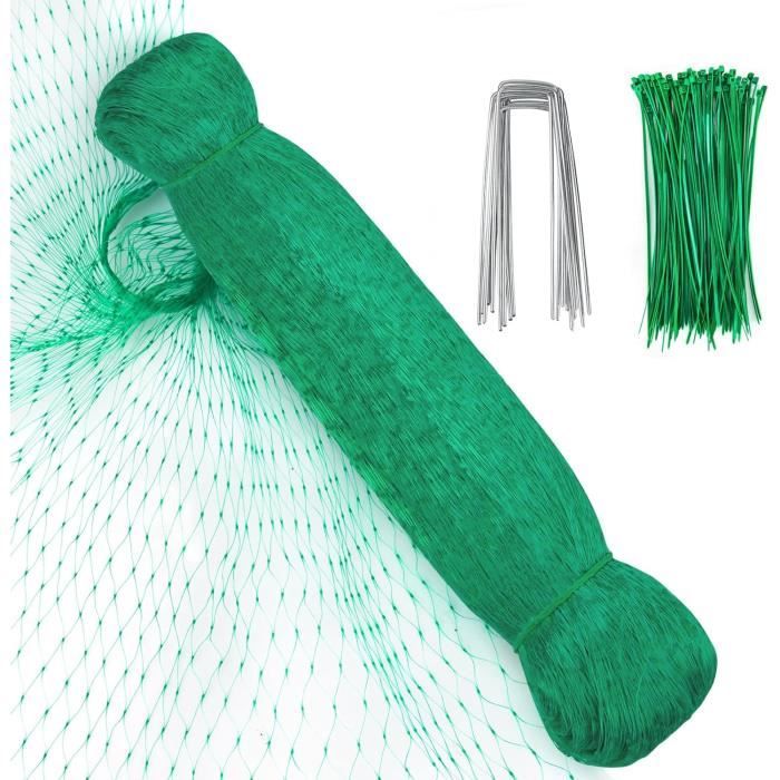 Filet Anti-Retour 3x3 M Pour Football Et Sports - Maille 4 Cm, Polyester Résistant - Jardin, Terrain, Protection