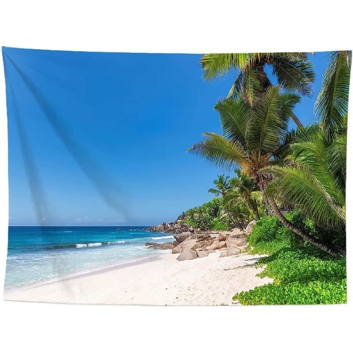 Izielad Automne Cascade Lac Rouge Arbre Jaune Feuille Nature Paysage Tenture Murale Tapisserie Pour Chambre 180X230CM 70.8X90.5IN