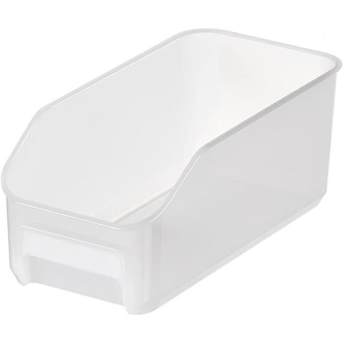 Séparateur De Congélateur En Acrylique Transparent – Organisateur Étagère Réfrigérateur, Rangement Pratique Et Facile à Nettoyer