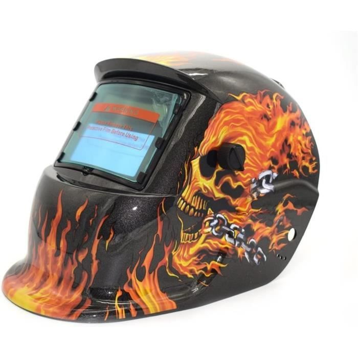Masque De Soudure,Casque De Soudage à Lumière Variable Automatique, Masque De Soudage Solaire