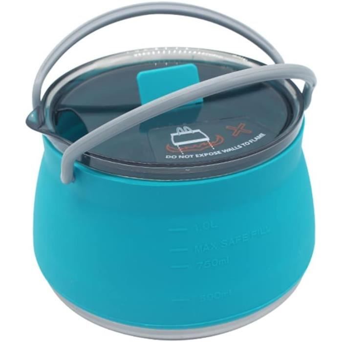 Bouilloire de camping 0,8 L à thé en aluminium BO-CAMP