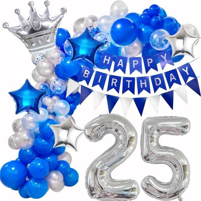 Décoration D'anniversaire Romantique Pour Fille, Ensemble De Ballons, Or Rose, Blanc, Rideau, Garniture De Gâteau, Banderole, Joyeux Anniversaire