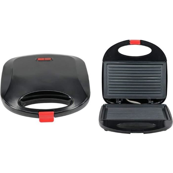 Tefal Croque Gaufre, Piastre Rimovibili Per Waffle E Toast, Con Indicatore Luminoso
