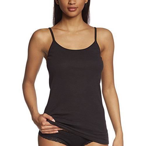 Triumph Katia Basics Shirt01 (1PL35) - Maillot de corps - Femme - Noir (Black 04) - 50 (Taille fabricant: 48) - 1PL35-04