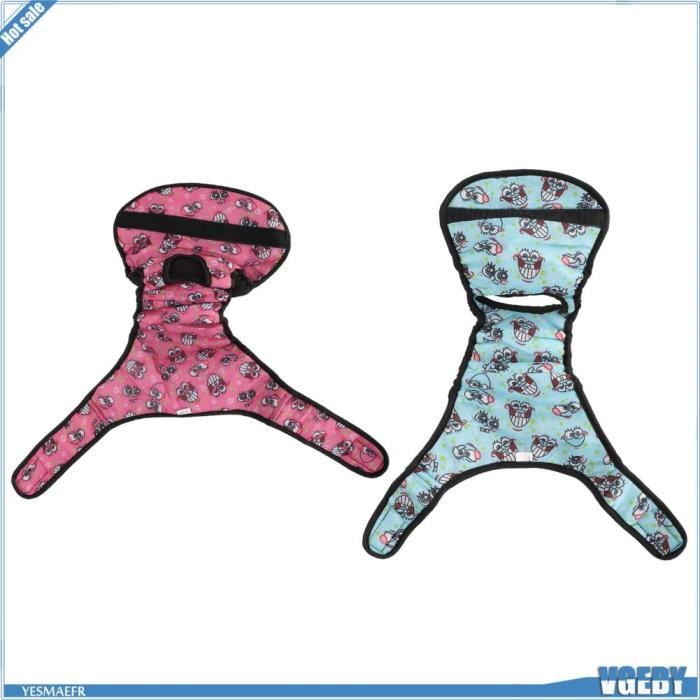 Comparer les prix de Culottes Physiologiques pour Chien - VGEBY - Réglables Confortables - Prévention des Salissures - Bleu Rose XL