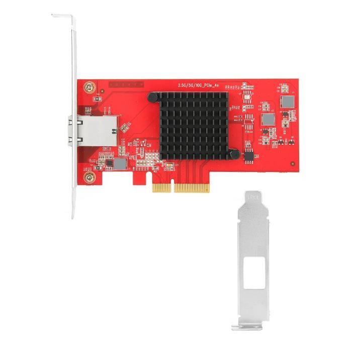 Carte réseau PCI Express à 2 ports RJ45 10 Gigabit