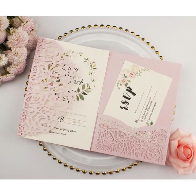 COTOPHER Lot De 60 Petites Boîtes à Dragées Découpées Au