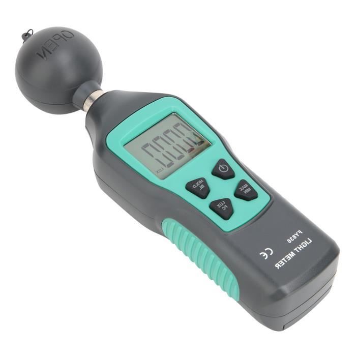 Luxmètre numérique portable Zerone - Plage de mesure 0-200K lx