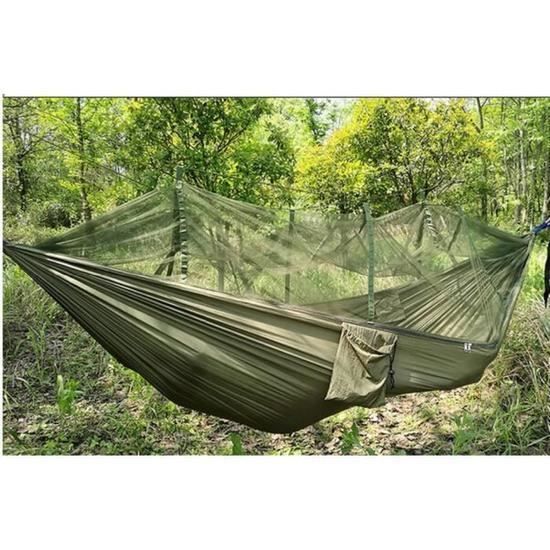 Double Personne Ext/érieure Voyage Camping Tente Hanging Hamac avec Moustiquaire