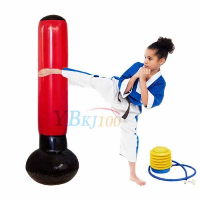 Sac De Boxe Jouet Pour Enfant Adulte Jouet Gonflable Relaxe Colonne De Boxe Cdiscount Maison