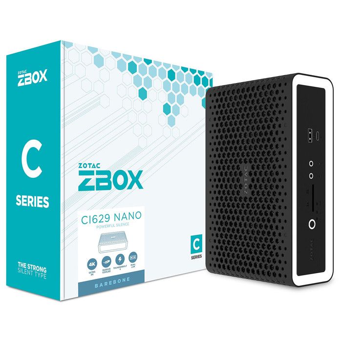 ZOTAC ZBOX nano CI629 Core i3 I3 1.2 GHz - vue 3