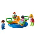 Playmobil 1 2 3-9379 - Enfants et manège Coloré : : Jeux