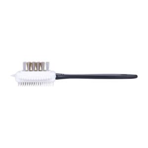 MULOVE Kit de brosse /à chaussures professionnel 100/% poils de crin de cheval doux et brosse en daim pour cuir botte sac