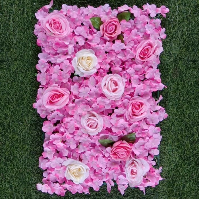 Décors Muraux De Fleurs En Plastique – Décoration élégante Et Durable