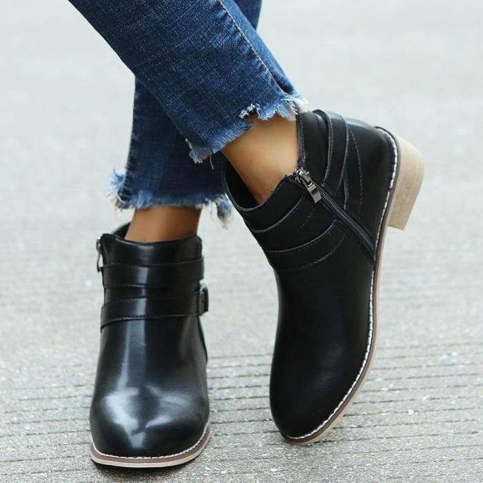 Bottines femme online retro