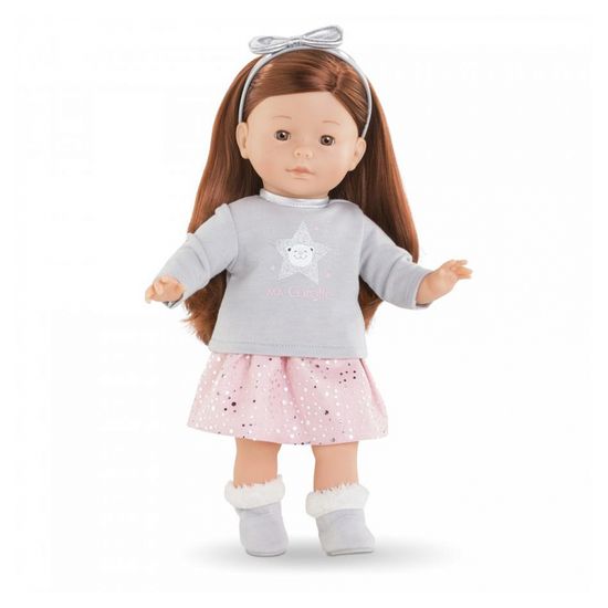 Ma Corolle – T-Shirt Noir Et Or Pour Poupée 36 Cm – Vêtement Facile à Mettre, Dès 3 Ans