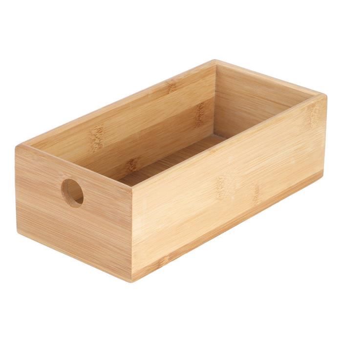 Boîte à tisanes en bois de qualité - Hermétique et pratique