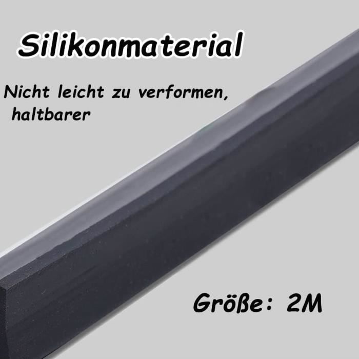 100CM Barriere De Douche Silicone,Barre De Seuil De Douche Anti