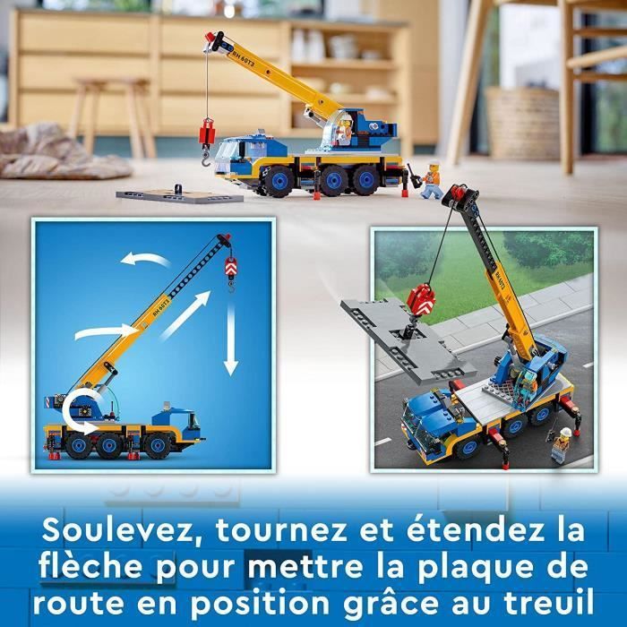 LEGO 60324 La grue mobile (City) (Ville)