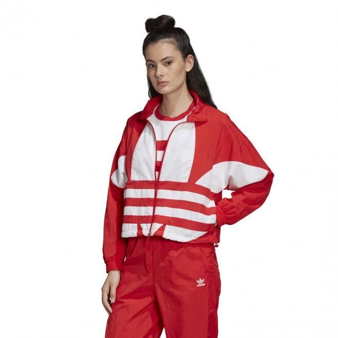 Veste de survetement adidas Originals LARGE LOGO Femme Rouge Manches longues Rouge Cdiscount Sport