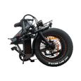 FICYACTO Vélo électrique E-Bike 20'' AT20 - électrique fat bike - Batterie Samsung 48V20AH - 750W Shimano 7 vitesses - Gris-3