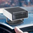 HTBE® Réchauffeur de voiture à double usage pour le chauffage et le refroidissement Réchauffeur électrique de désembuage de voiture -3