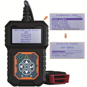 Scanner Diagnostic Voiture OBD2 Français – Compatible Avec La Plupart Des Véhicules à Partir De 1996 (USA/UE/Asie)