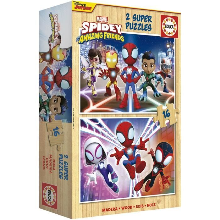Clementoni - 23716 - Supercolor Puzzle - Spiderman - 104 Pièces Clementoni - 23716 - Supercolor Puzzle - Spiderman - 104 Pièces