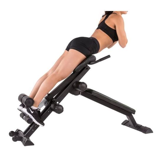 Tunturi Ct80 Banc Abdos Lombaires Core Trainer Prix Pas Cher Cdiscount