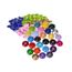 attache tetine ... 20 perles en bois 10mm couleur Violet 10 mm creation colier