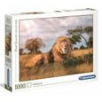 Puzzle 1000 pièces - CLEMENTONI - Le roi de la jungle - Animaux - Enfant - Mixte-0