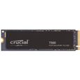 Crucial T500 SSD 500Go PCIe Gen4 NVMe M.2 SSD Interne Gaming, jusqu’à 7200Mo/s,  Disque Dur SSD- CT500T500SSD8-0