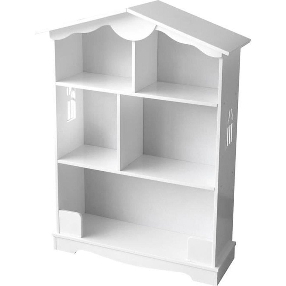 Etagere De Rangement Pour Enfant La Petite Maison Couleur Blanche Achat Vente Commode De Chambre Etagere De Rangement Pour Cdiscount
