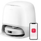 Roborock Qrevo Curv S5X (Qrevo MaxV Amélioré)Aspirateur Robot, 18500 Pa Brosse et Serpillière Extensibles, 75℃ Lavage