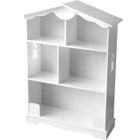 LEOMARK Étagère de rangement pour enfant la petite maison couleur blanche