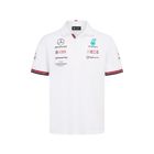 MERCEDES AMG PETRONAS Polo - Mercedes - AMG Petronas - Officiel F1 - Blanc - Manches courtes - Regular