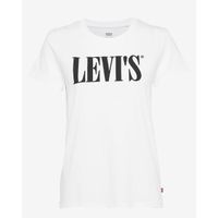 Levi's The Perfect Tee 90s Serif Logo  Blanc Femme 
